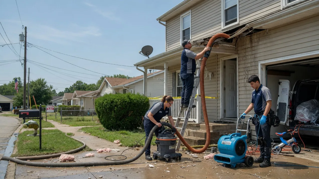 Water Damage Restoration in Hayes, VA near me